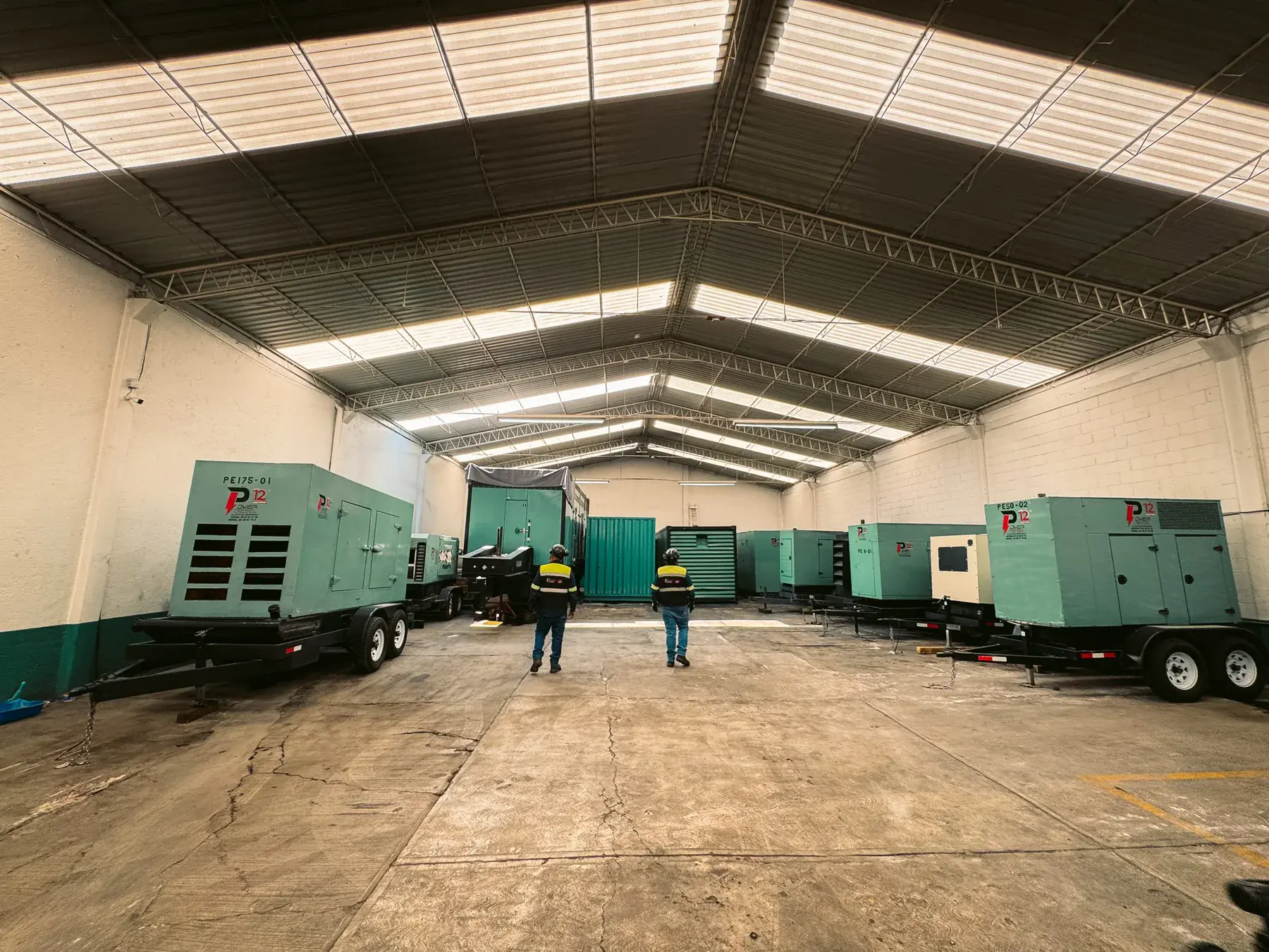 Flota de plantas de emergencia Power Diesel